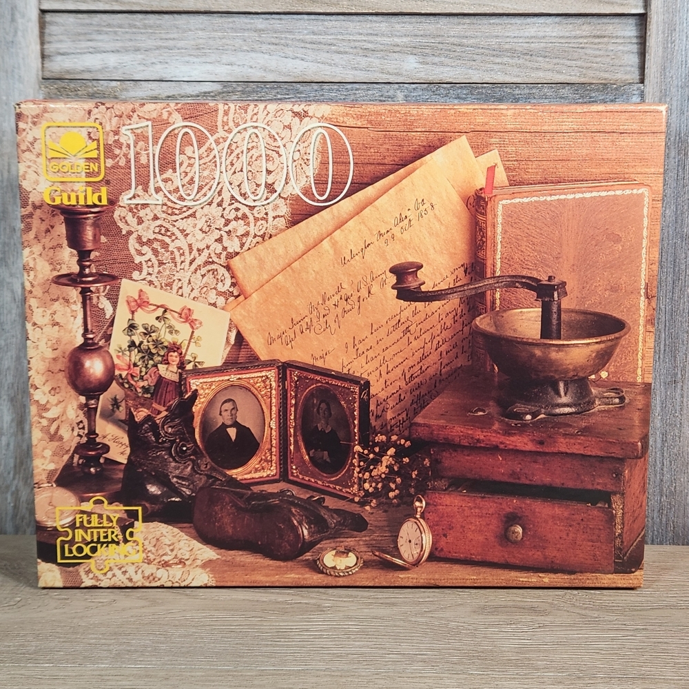 Antique Menagerie 1000 piece Puzzle NEW unopened box
